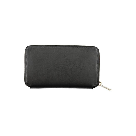 Tommy Hilfiger Black Polyethylene Wallet Tommy Hilfiger Dark Slate Gray