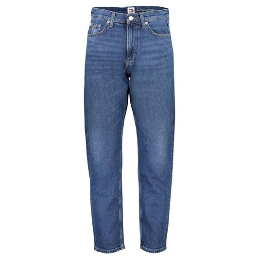 Tommy Hilfiger Blue Cotton Jeans & Pant Tommy Hilfiger Dark Slate Blue