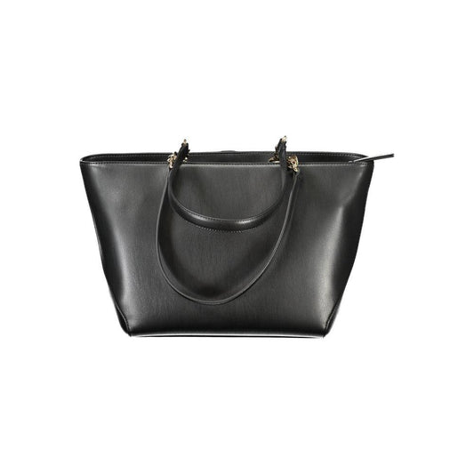 Tommy Hilfiger Black Polyethylene Women Handbag Tommy Hilfiger Dark Slate Gray
