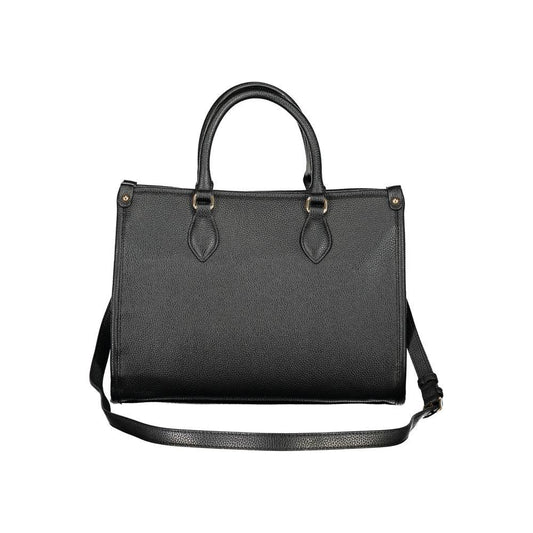 Valentino Bags Black Polyethylene Handbag Valentino Bags Dark Slate Gray