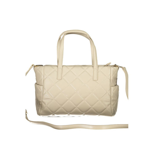 Valentino Bags Beige Polyethylene Handbag Valentino Bags Gray