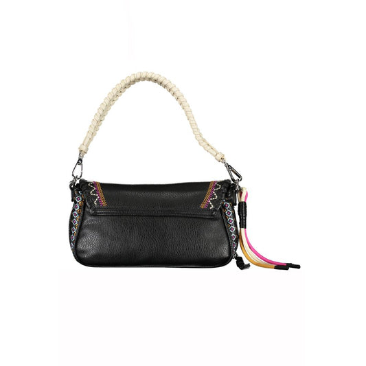 Desigual Black Polyethylene Handbag Desigual Dark Slate Gray