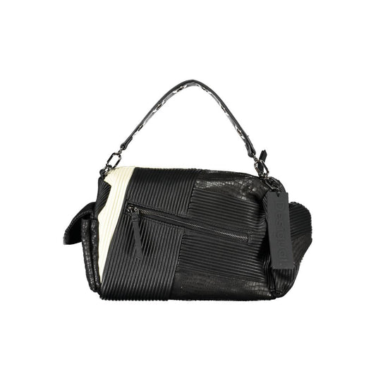 Desigual Black Polyethylene Handbag Desigual Dark Slate Gray
