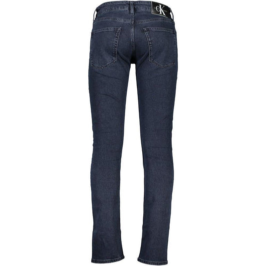 Calvin Klein Elevated Blue Jeans with Signature Contrast Detail Calvin Klein Dark Slate Gray