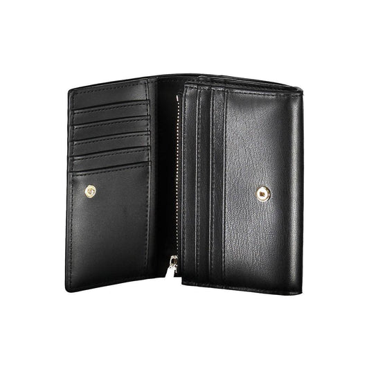 Tommy Hilfiger Black Polyethylene Women Wallet Tommy Hilfiger Dark Slate Gray