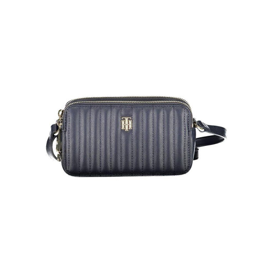Tommy Hilfiger Blue Polyethylene Women Handbag Tommy Hilfiger Dim Gray