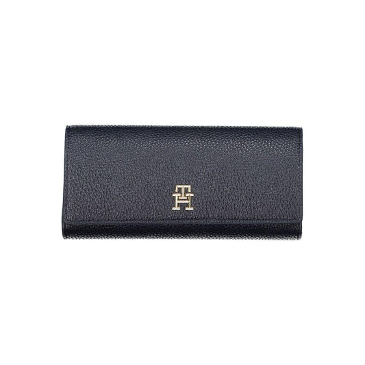Tommy Hilfiger Blue Polyethylene Women Wallet Tommy Hilfiger Dark Slate Gray