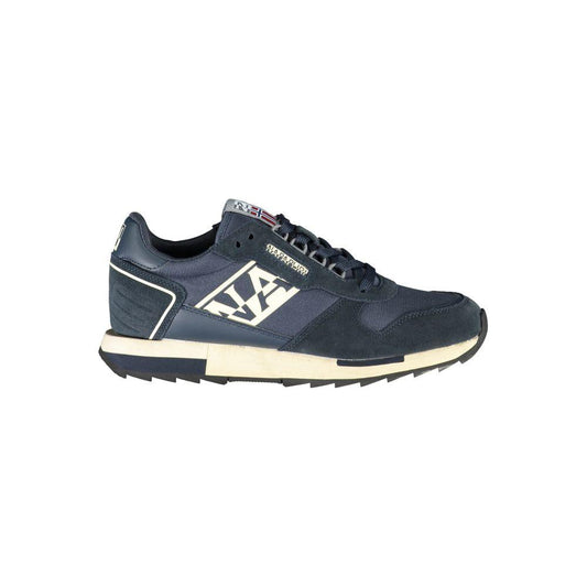 Napapijri Sleek Blue Sporty Laced Sneakers Napapijri Dark Slate Gray