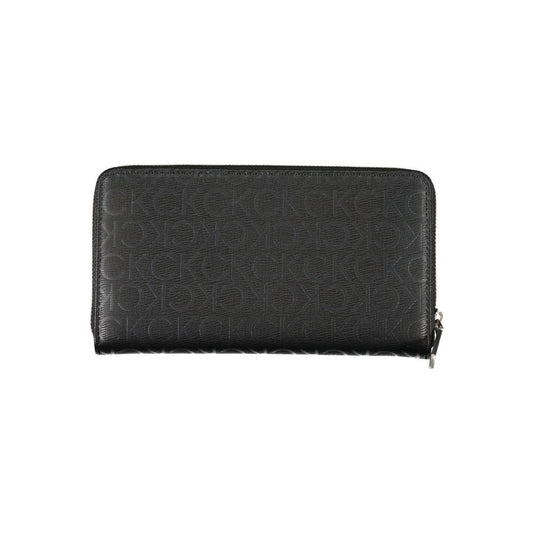 Calvin Klein Sleek Designer Three-Compartment Wallet Calvin Klein Dark Slate Gray