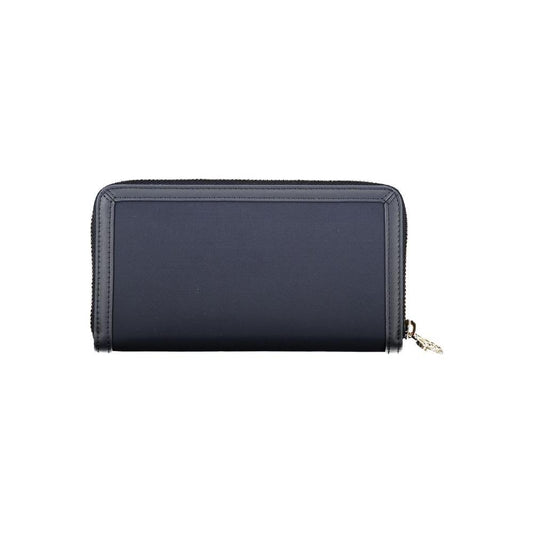 Tommy Hilfiger Chic Sustainable Blue Wallet with Secure Zip Tommy Hilfiger Dark Slate Gray