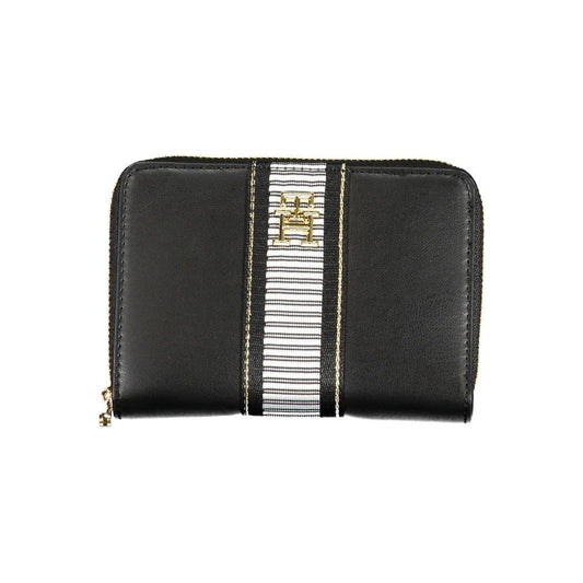 Tommy Hilfiger Black Polyethylene Wallet Tommy Hilfiger Dark Slate Gray