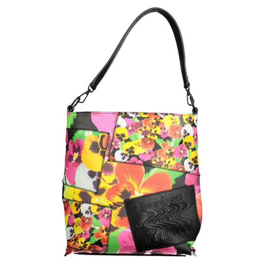 Desigual Black Polyethylene Women Handbag Desigual Dark Slate Gray