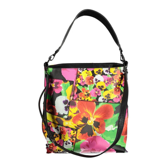 Desigual Black Polyethylene Women Handbag Desigual Rosy Brown