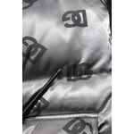 Dolce & Gabbana Silver Logo Full Zip Hooded Quilted Jacket JKT41405-56