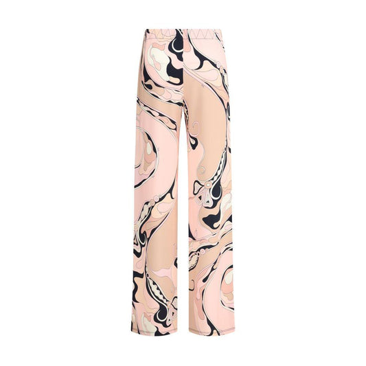 Emilio Pucci Orchid print Pants Emilio Pucci Wheat