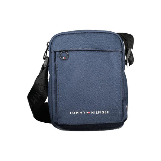 Tommy Hilfiger Blue Polyester Shoulder Bag Tommy Hilfiger Dim Gray