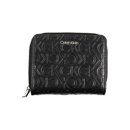 Calvin Klein Black Polyethylene Women Wallet Calvin Klein Dark Slate Gray
