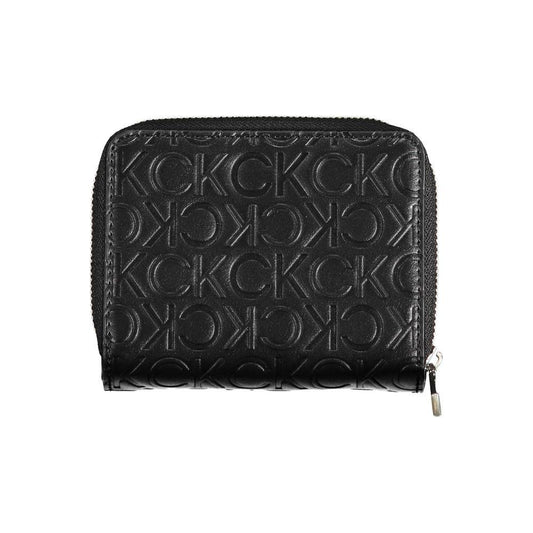 Calvin Klein Black Polyethylene Women Wallet Calvin Klein Dark Slate Gray