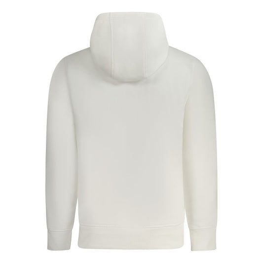 Calvin Klein White Cotton Men Sweater Calvin Klein Light Gray