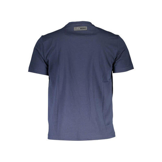 Plein Sport Blue Cotton Mens TShirt Plein Sport Dark Slate Gray