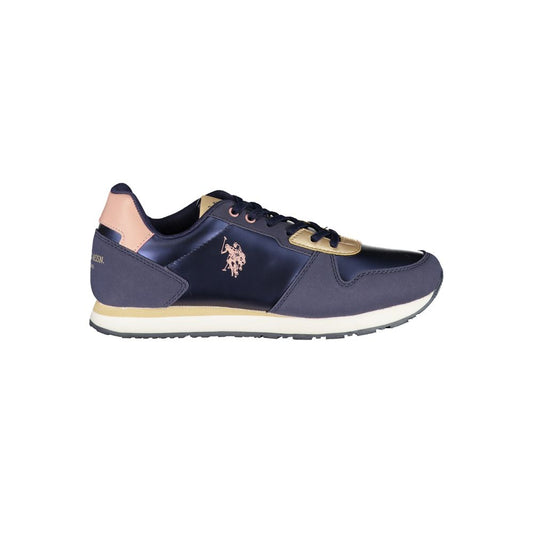 U.S. POLO ASSN. Blue Polyester Sneaker U.S. POLO ASSN. Dark Slate Gray