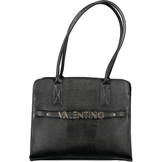 Valentino Bags Black Polyethylene Handbag Valentino Bags Dark Slate Gray