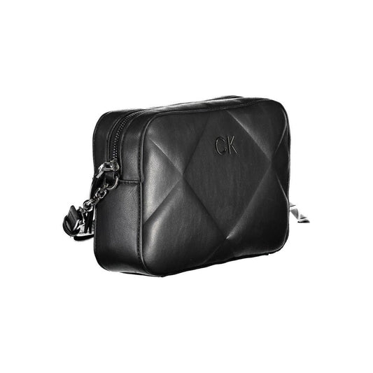Calvin Klein Black Polyester Handbag Calvin Klein Dark Slate Gray