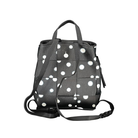 Desigual Black Polyethylene Backpack Desigual Dark Slate Gray