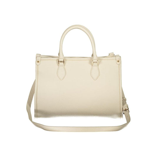 Valentino Bags Beige Polyethylene Handbag Valentino Bags Light Gray