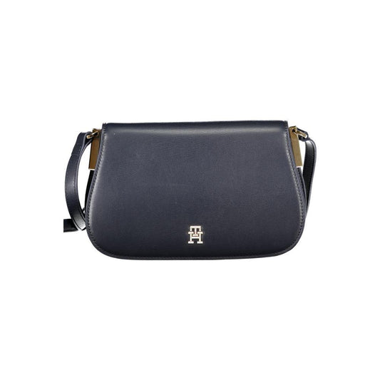 Tommy Hilfiger Blue Polyethylene Handbag Tommy Hilfiger Dark Slate Gray