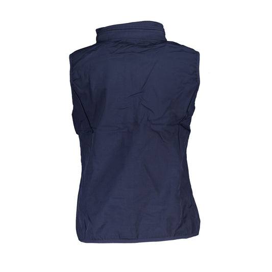 Scuola Nautica Blue Polyester Jackets & Coat Scuola Nautica Dark Slate Gray