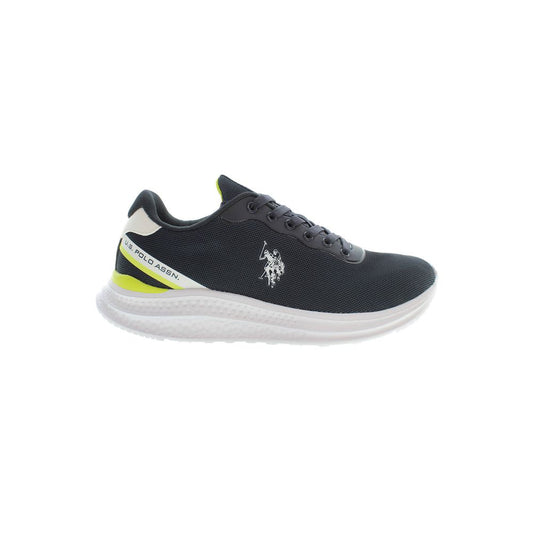 U.S. POLO ASSN. Blue Polyester Men Sneaker U.S. POLO ASSN. Dark Slate Gray
