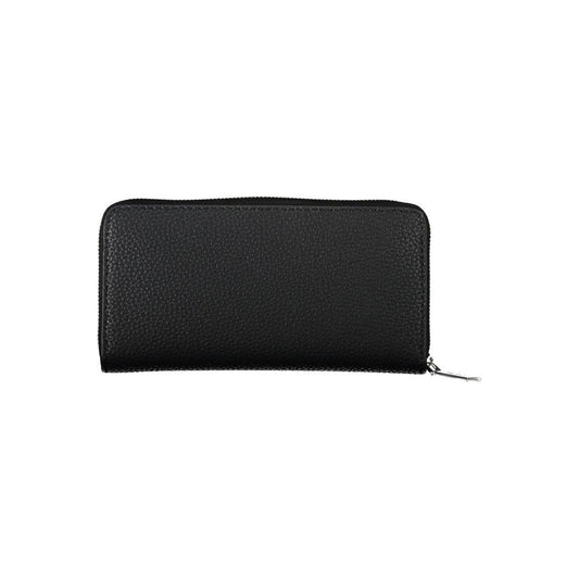 Calvin Klein Black Polyester Women Wallet Calvin Klein Dark Slate Gray
