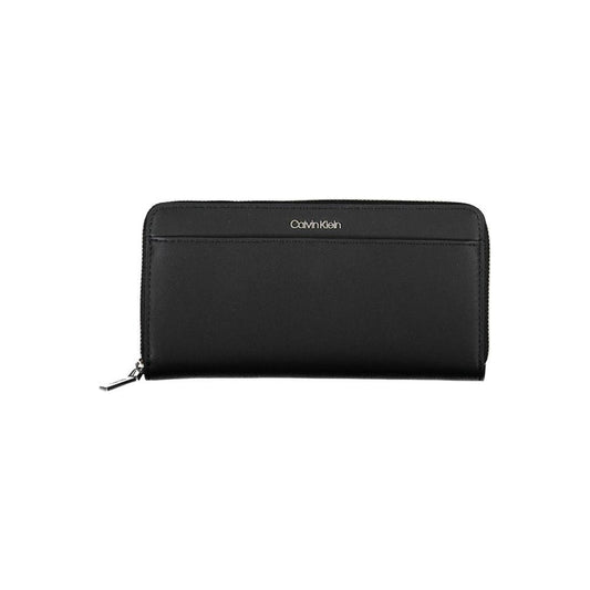 Calvin Klein Black Polyethylene Women Wallet Calvin Klein Dark Slate Gray