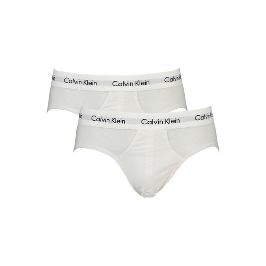 Calvin Klein White Cotton Underwear Calvin Klein Light Gray