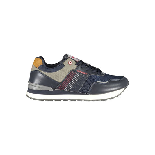Carrera Sleek Blue Sports Sneakers with Logo Accent Carrera Dark Slate Gray
