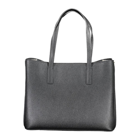 Guess Jeans Black Polyethylene Handbag Guess Jeans Dim Gray