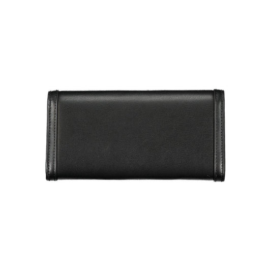 Tommy Hilfiger Elegant Black Dual-Compartment Wallet Tommy Hilfiger Dark Slate Gray
