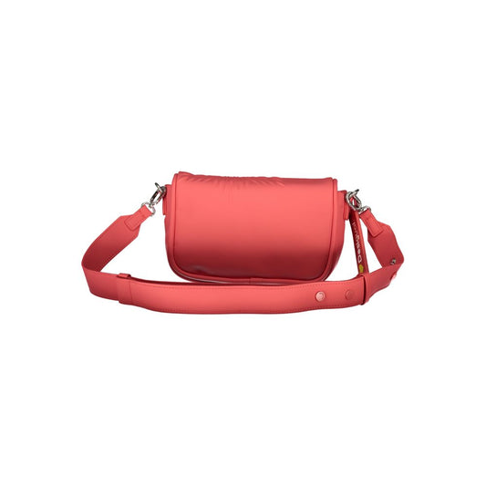 Desigual Red Polyethylene Handbag Desigual Maroon
