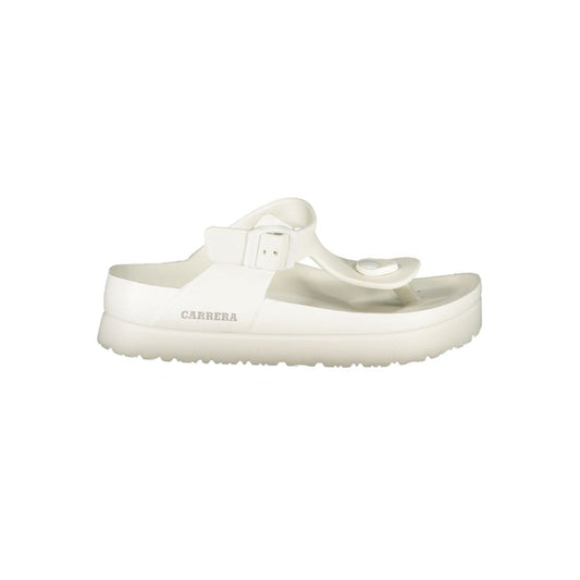 Carrera White Polyethylene Sandal Carrera Antique White
