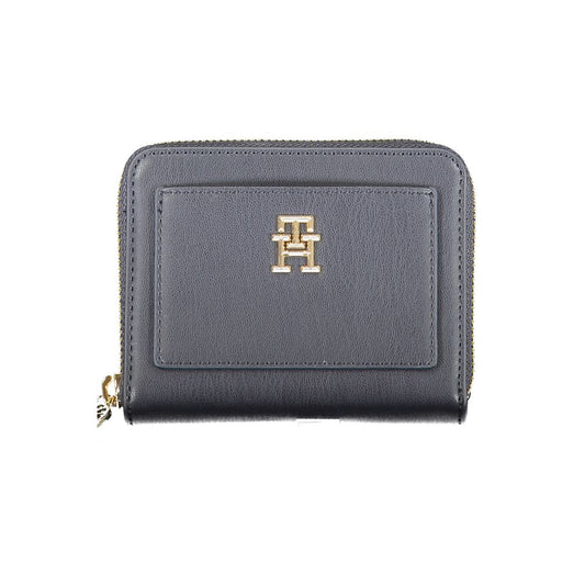 Tommy Hilfiger Blue Polyethylene Wallet Tommy Hilfiger Dim Gray