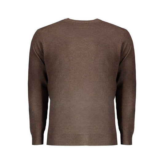 Norway 1963 Brown Wool Men Sweater Norway 1963 Dark Olive Green