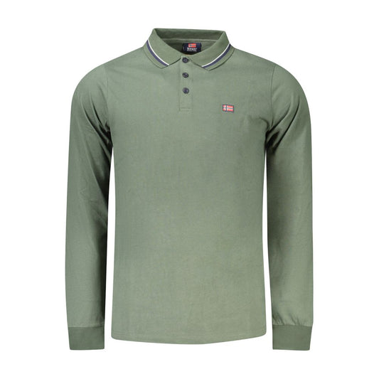 Norway 1963 Green Cotton Men Polo Shirt Norway 1963 Slate Gray