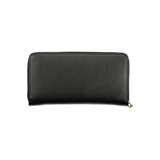 Tommy Hilfiger Black Polyethylene Women Wallet Tommy Hilfiger Dark Slate Gray