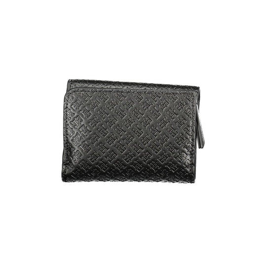 Tommy Hilfiger Black Polyethylene Women Wallet Tommy Hilfiger Dark Slate Gray