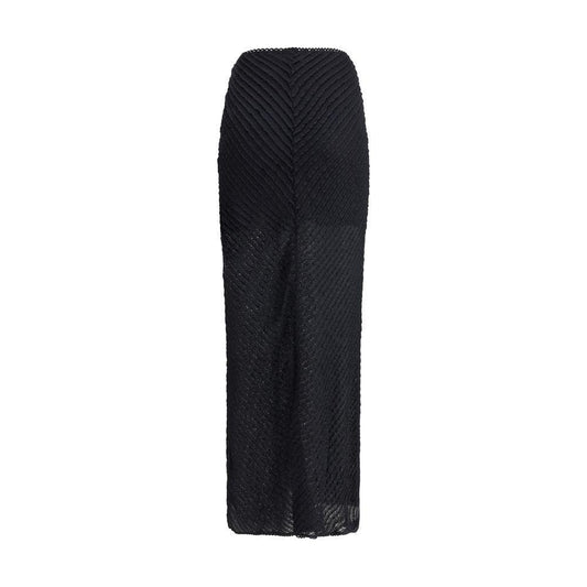 Charo Ruiz-Charo Ruiz Long Skirt Eris-1728,72470364320,Black,Charo Ruiz,Clothing,New with tags,S,Skirts - Women - Clothing,Women,Women - Clothing-CH-255403BLACKTANNI-S
