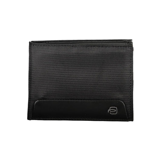 Piquadro Sophisticated Bi-Fold RFID-Safe Wallet Piquadro Black