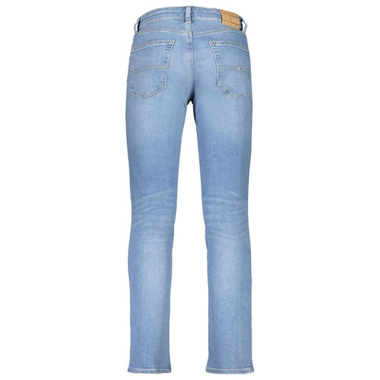 Tommy Hilfiger Light Blue Cotton Men Jeans Tommy Hilfiger Dark Gray
