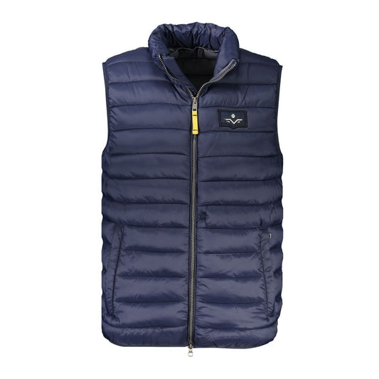 Armata Di Mare Blue Polyamide Men Jacket Armata Di Mare Dark Slate Gray