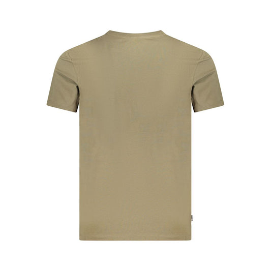 Timberland Green Cotton T-Shirt Timberland Rosy Brown